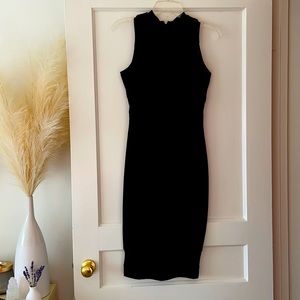 MATERIAL GIRL black maxi dress